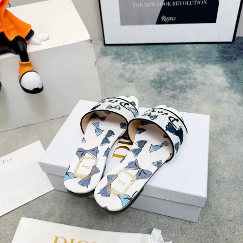 Replica Christian Dior Slippers For Women #1461851 $76.00 USD for Wholesale