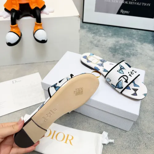 Replica Christian Dior Slippers For Women #1461851 $76.00 USD for Wholesale