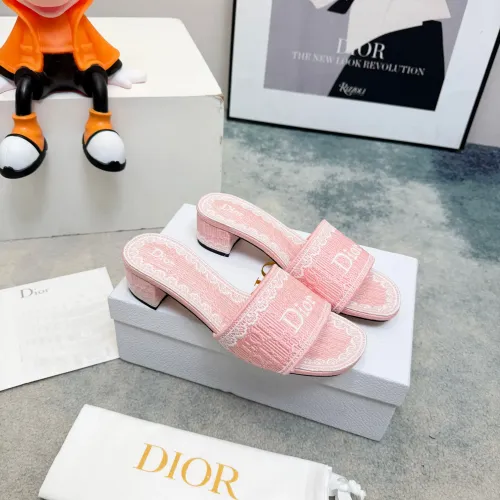 Replica Christian Dior Slippers For Women #1461855 $85.00 USD for Wholesale