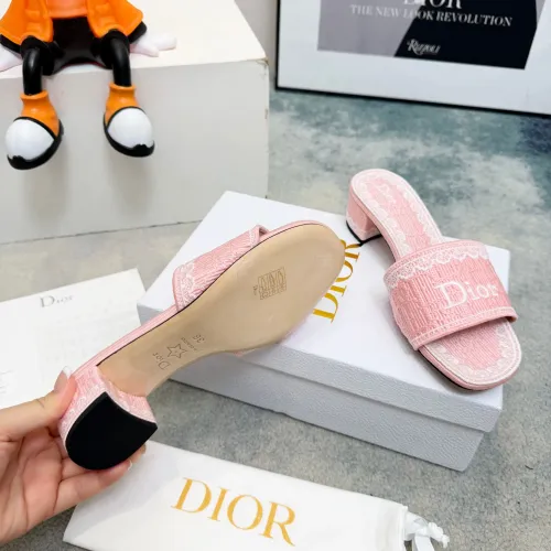 Replica Christian Dior Slippers For Women #1461855 $85.00 USD for Wholesale