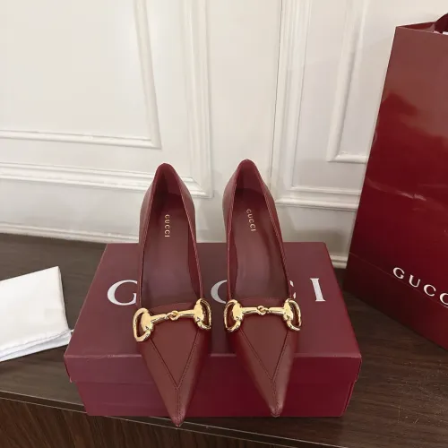 Replica Gucci High-Heeled Shoes For Women #1461875 $122.00 USD for Wholesale
