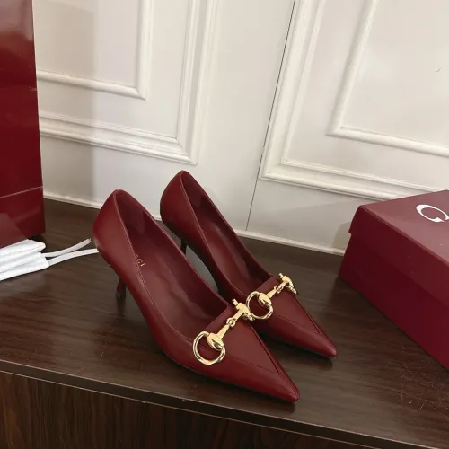 Replica Gucci High-Heeled Shoes For Women #1461875 $122.00 USD for Wholesale