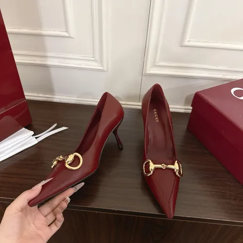 Replica Gucci High-Heeled Shoes For Women #1461875 $122.00 USD for Wholesale