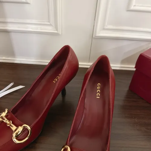 Replica Gucci High-Heeled Shoes For Women #1461875 $122.00 USD for Wholesale