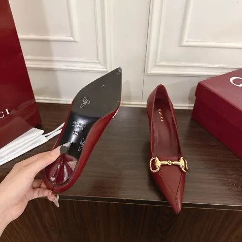 Replica Gucci High-Heeled Shoes For Women #1461875 $122.00 USD for Wholesale