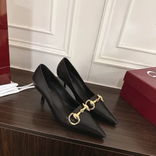 Replica Gucci High-Heeled Shoes For Women #1461876 $122.00 USD for Wholesale