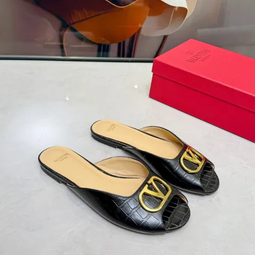 Replica Valentino Slippers For Women #1461877 $72.00 USD for Wholesale