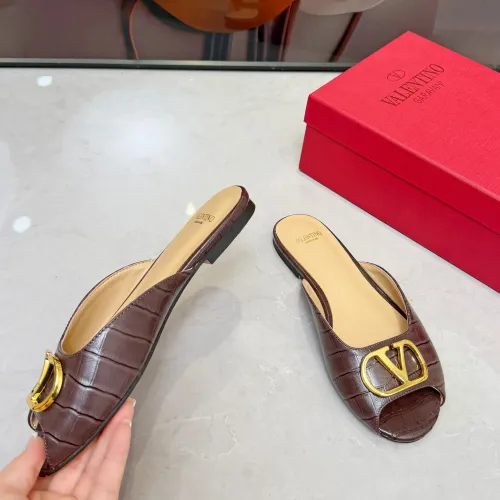 Replica Valentino Slippers For Women #1461878 $72.00 USD for Wholesale