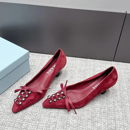 Prada High-heeled Shoes For Women #1461910