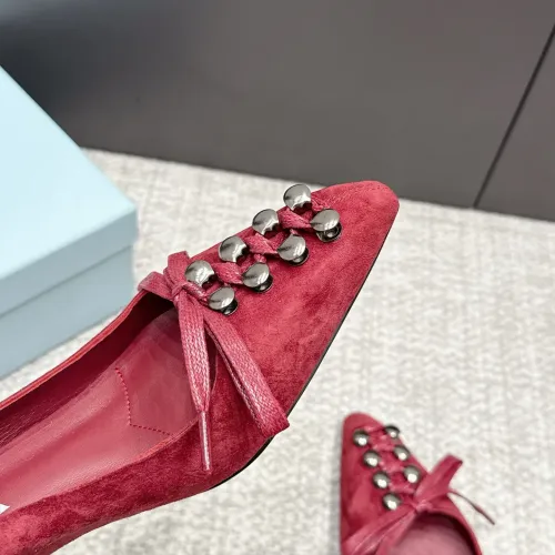Replica Prada High-heeled Shoes For Women #1461910 $108.00 USD for Wholesale