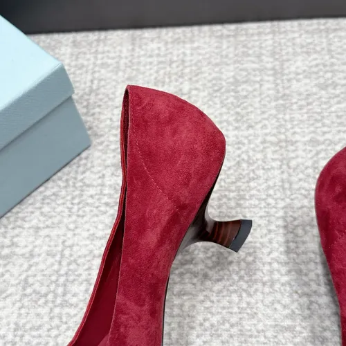 Replica Prada High-heeled Shoes For Women #1461910 $108.00 USD for Wholesale