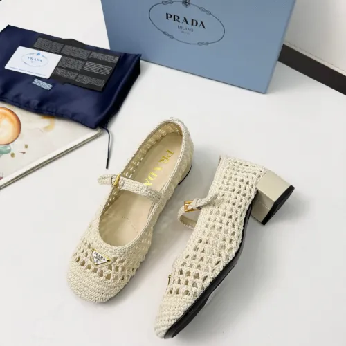 Replica Prada High-heeled Shoes For Women #1461919 $122.00 USD for Wholesale