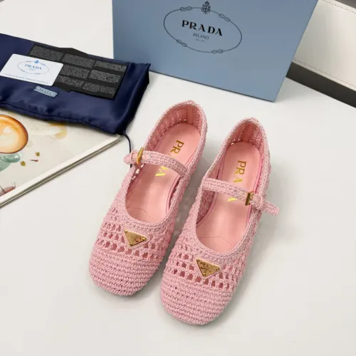 Replica Prada High-heeled Shoes For Women #1461920 $122.00 USD for Wholesale