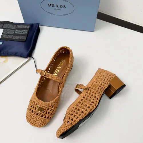Replica Prada High-heeled Shoes For Women #1461921 $122.00 USD for Wholesale