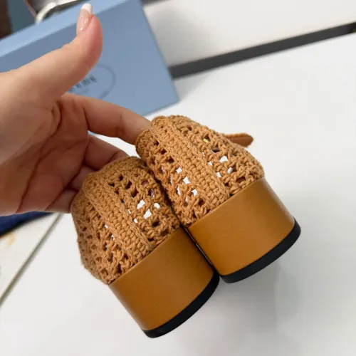 Replica Prada High-heeled Shoes For Women #1461921 $122.00 USD for Wholesale