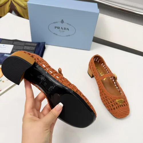 Replica Prada High-heeled Shoes For Women #1461922 $122.00 USD for Wholesale