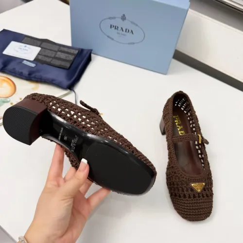 Replica Prada High-heeled Shoes For Women #1461923 $122.00 USD for Wholesale
