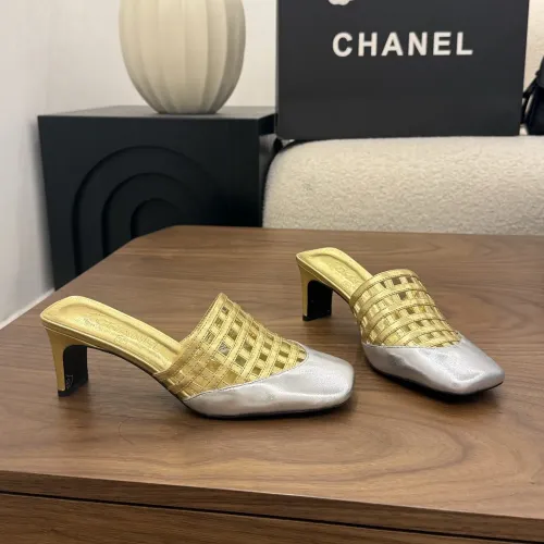Replica Chanel Slippers For Women #1461949 $102.00 USD for Wholesale
