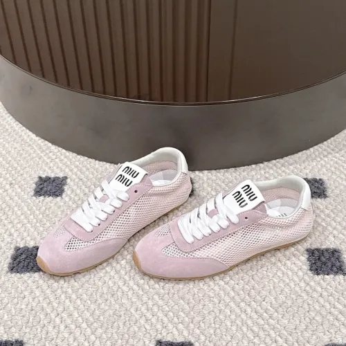 Replica MIU MIU Casual Shoes For Women #1461967 $88.00 USD for Wholesale