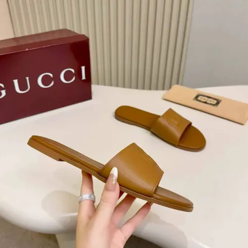 Replica Gucci Slippers For Women #1461972 $82.00 USD for Wholesale