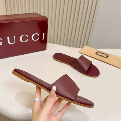 Replica Gucci Slippers For Women #1461974 $82.00 USD for Wholesale