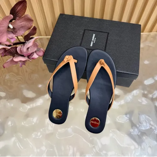 Replica Yves Saint Laurent YSL Slippers For Women #1461977 $98.00 USD for Wholesale