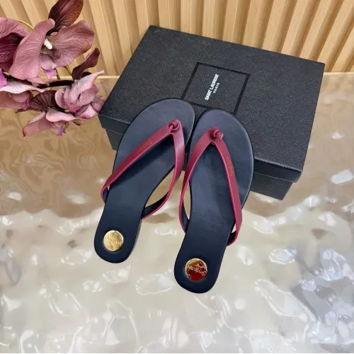 Replica Yves Saint Laurent YSL Slippers For Women #1461980 $98.00 USD for Wholesale