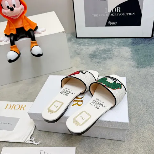 Replica Christian Dior Slippers For Women #1461997 $80.00 USD for Wholesale