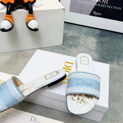 Replica Christian Dior Slippers For Women #1461999 $76.00 USD for Wholesale