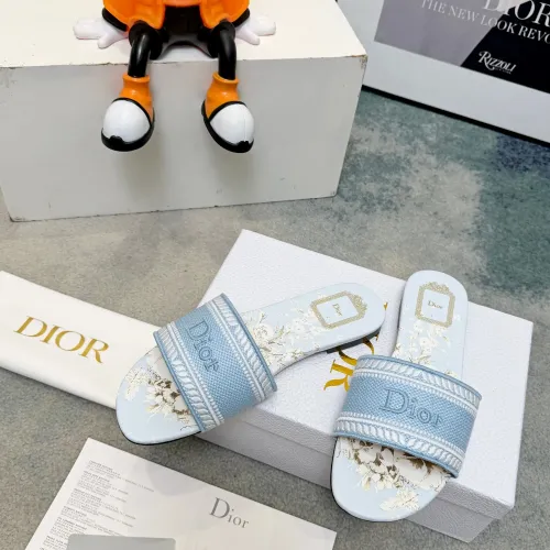 Replica Christian Dior Slippers For Women #1461999 $76.00 USD for Wholesale