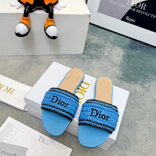Replica Christian Dior Slippers For Women #1462001 $92.00 USD for Wholesale