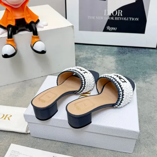 Replica Christian Dior Slippers For Women #1462002 $98.00 USD for Wholesale