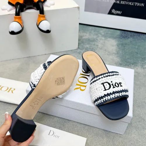 Replica Christian Dior Slippers For Women #1462002 $98.00 USD for Wholesale