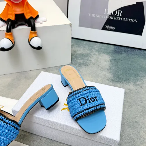 Replica Christian Dior Slippers For Women #1462003 $98.00 USD for Wholesale
