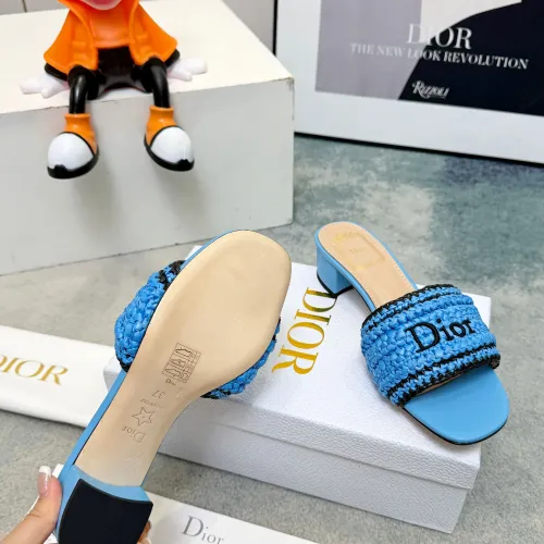Replica Christian Dior Slippers For Women #1462003 $98.00 USD for Wholesale