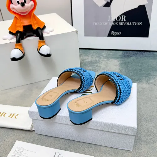 Replica Christian Dior Slippers For Women #1462003 $98.00 USD for Wholesale