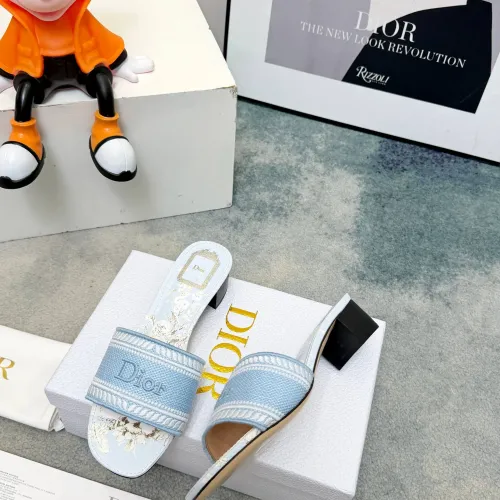 Replica Christian Dior Slippers For Women #1462004 $82.00 USD for Wholesale