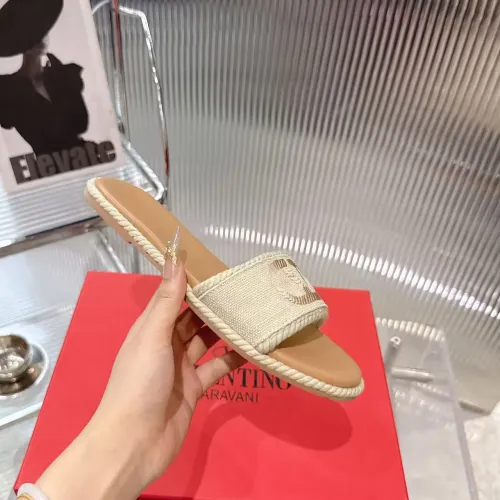 Replica Valentino Slippers For Women #1462036 $80.00 USD for Wholesale