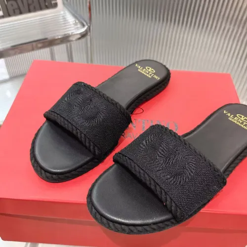 Replica Valentino Slippers For Women #1462037 $80.00 USD for Wholesale