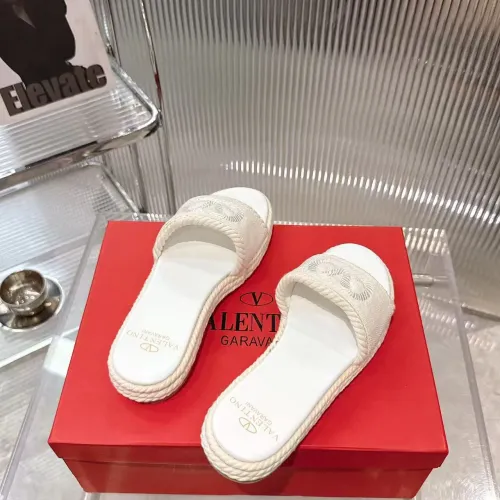 Replica Valentino Slippers For Women #1462038 $80.00 USD for Wholesale