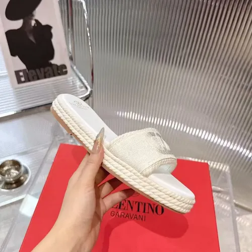 Replica Valentino Slippers For Women #1462038 $80.00 USD for Wholesale