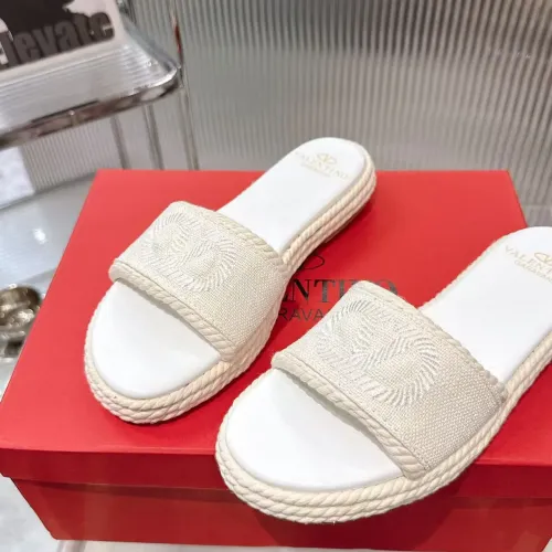 Replica Valentino Slippers For Women #1462038 $80.00 USD for Wholesale
