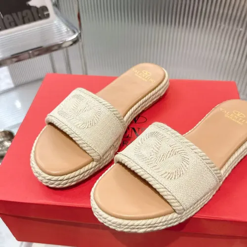 Replica Valentino Slippers For Women #1462039 $80.00 USD for Wholesale