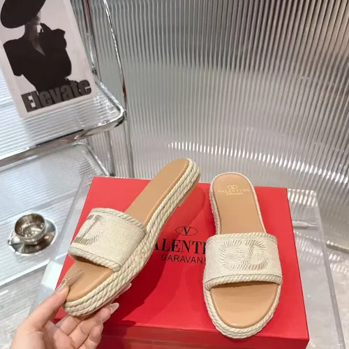 Replica Valentino Slippers For Women #1462039 $80.00 USD for Wholesale