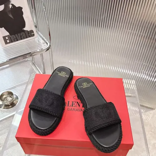 Replica Valentino Slippers For Women #1462040 $80.00 USD for Wholesale
