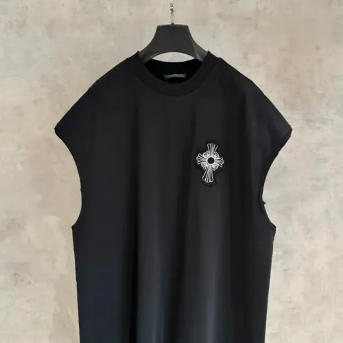 Replica Chrome Hearts T-Shirts Sleeveless For Men #1462088 $41.00 USD for Wholesale