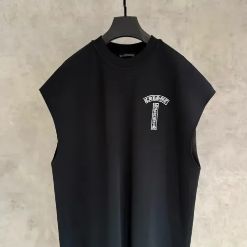 Replica Chrome Hearts T-Shirts Sleeveless For Men #1462093 $42.00 USD for Wholesale