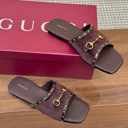 Replica Gucci Slippers For Women #1462099 $88.00 USD for Wholesale
