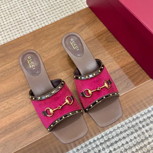 Replica Gucci Slippers For Women #1462112 $92.00 USD for Wholesale