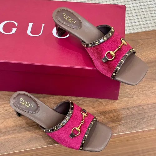 Replica Gucci Slippers For Women #1462112 $92.00 USD for Wholesale